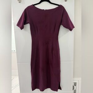 Synergy Organic Clothing Plum Midi Dress